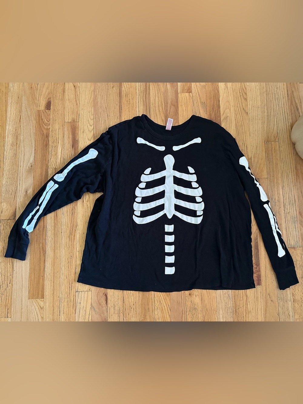Halloween Skeleton Bones Shirt Size XXL